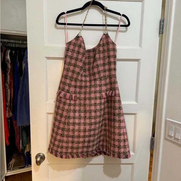 Oscar de la renta checked tweed mini dress NWT - Picture 13 of 13